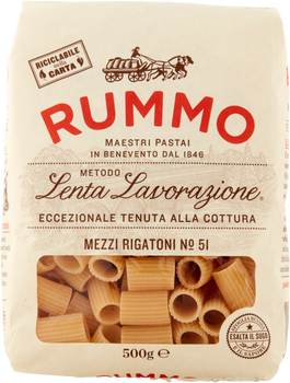 Makaron Mezzi Rigatoni n.51 RUMMO 500g