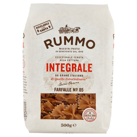 Makaron Farfalle Integrale n.85 RUMMO 500g