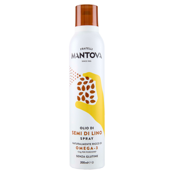 Olej lniany w sprayu MANTOVA 200ml