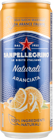 Napój z pomarańczy Aranciata Lattina SAN PELLEGRINO 330 ml