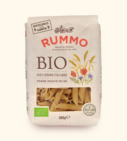 Makaron Penne BIO n.66 RUMMO 500g