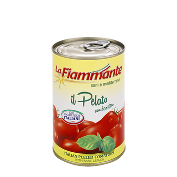 Pomidory Pelati z bazylią LA FIAMMANTE 400g
