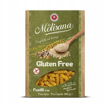 Makaron Fusilli bezglutenowy n.28 LA MOLISANA 400g