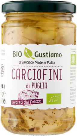 Karczochy w oliwie z oliwek BIO GUSTIAMO 280 g