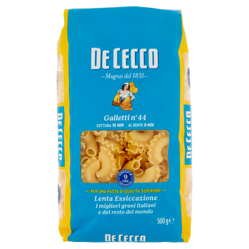 Makaron Galletti n.44 DE CECCO 500g