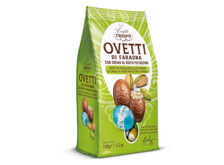 Jajka z kremem pistacjowym CRISPO 150g