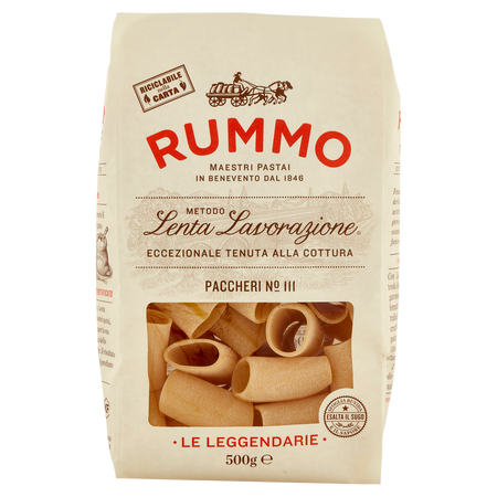 Makaron Paccheri n.111 RUMMO 500g