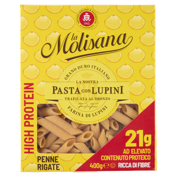 Makaron Penne HiPro z wysoką zawartością białka LA MOLISANA 400g