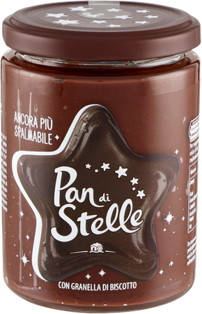 Krem czekoladowo-orzechowy Crema Spalmabile PAN DI STELLE 380g