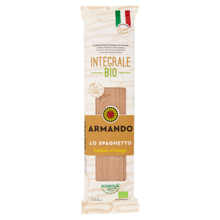 Makaron Spaghetto Integrale BIO ARMANDO 500g