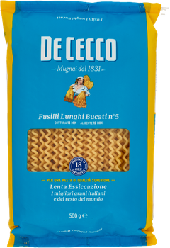Makaron Fusilli Lunghi Bucati n.5 DE CECCO 500g