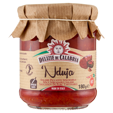 Nduja z oliwą DELIZIE DI CALABRIA 180g