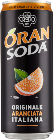 Napój Oran Soda FONTI DI CRODO 330 ml