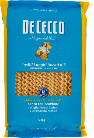 Makaron Fusilli Lunghi Bucati n.5 DE CECCO 500g