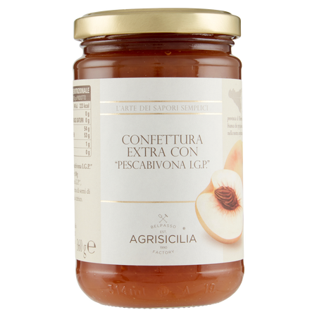 Konfitura brzoskwiniowa AGRISICILIA 360g