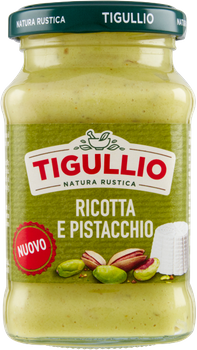 Pesto Ricotta e Pistacchio TIGULLIO 185g