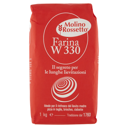 Mąka Grano Tenero 00 W330 MOLINO ROSSETTO 1kg