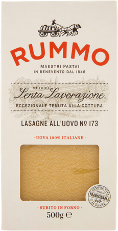 Makaron jajeczny Lasagne all'uovo n.173 RUMMO 500g
