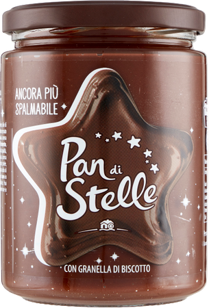 Krem czekoladowo - orzechowy Crema Spalmabile PAN DI STELLE 580g