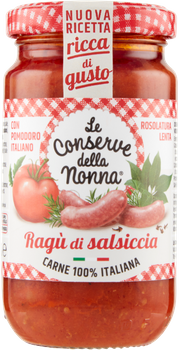 Ragu' di Salsiccia LE CONSERVE DELLA NONNA 190g