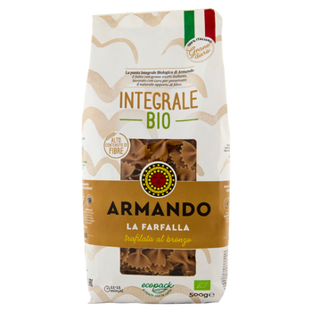 Makaron Farfalla Integrale BIO ARMANDO 500g