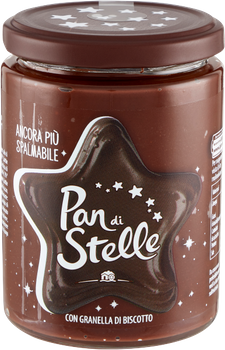 Krem czekoladowo-orzechowy Crema Spalmabile PAN DI STELLE 380g