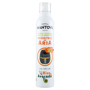 Olej roślinny w sprayu friggitrice aria  MANTOVA 200ml