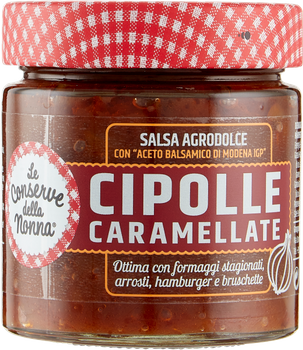 Cipolle Karmelizowana cebula LE CONSERVE DELLA NONNA 200g