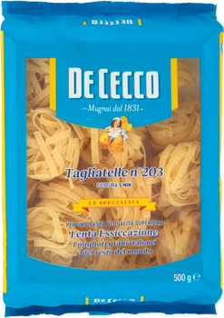 Makaron le Specialita Tagliatelle n.203 DE CECCO 500g