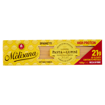 Makaron Spaghetti HiPro z wysoką zawartością białka LA MOLISANA 400g