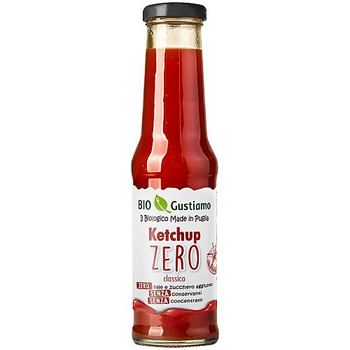 Ketchup Zero BIO GUSTIAMO 350g