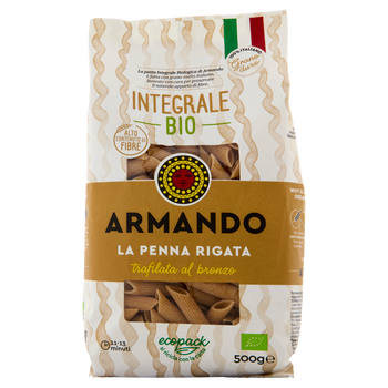 Makaron Penna Rigata Integrale BIO ARMANDO 500g