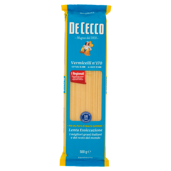 Makaron Vermicelli n.170 DE CECCO 500g