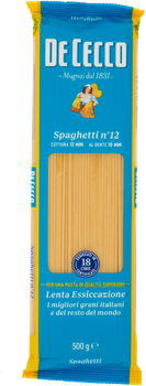Makaron di Semola Spaghetti n.12 DE CECCO  500g