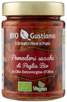 Suszone pomidory w oliwie BIO GUSTIAMO 280 g
