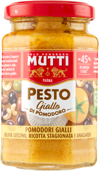 Pesto z żółtych pomidorów MUTTI 180 g