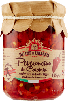 Papryczka Peperoncino tritato DELIZIE DI CALABRIA 135g