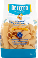 Makaron Rigatoni Napoletani n.124 DE CECCO 500g