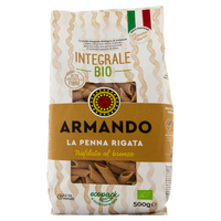 Makaron Penna Rigata Integrale BIO ARMANDO 500g
